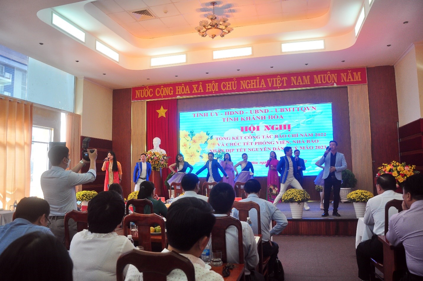 Chương trình ca nhạc Đoàn CMN HẢI ĐĂNG chào mừng Hội nghị