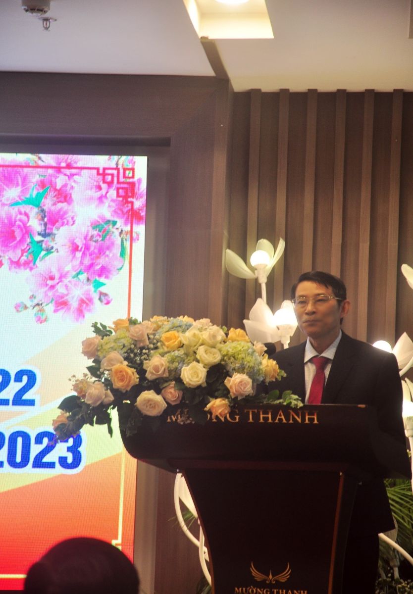 Ông Đinh Văn Thiệu -  Phó Chủ tịch UBND tỉnh  phát biểu tại Hội nghị 