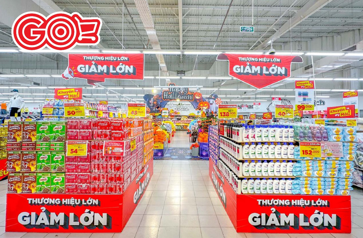 Các sản phẩm đã được trưng bày ở Chuỗi siêu thị GO! & Big C Việt Nam. Ảnh: GO! & Big C Việt Nam