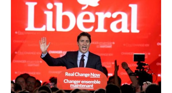 Năm nay 43 tuổi, ông Trudeau dùng nhiệt huyết của tuổi trẻ để đáp ứng cơn khát thay đổi của cử tri Canada - Ảnh: Reuters.