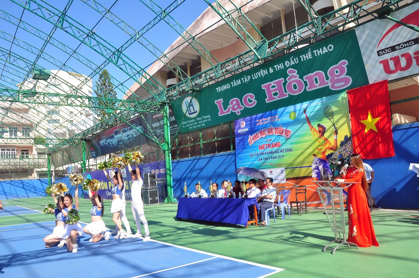 Chào mừng Giải quần vợt các CLB tỉnh Khánh Hòa mở rộng CUP MÊ TRANG