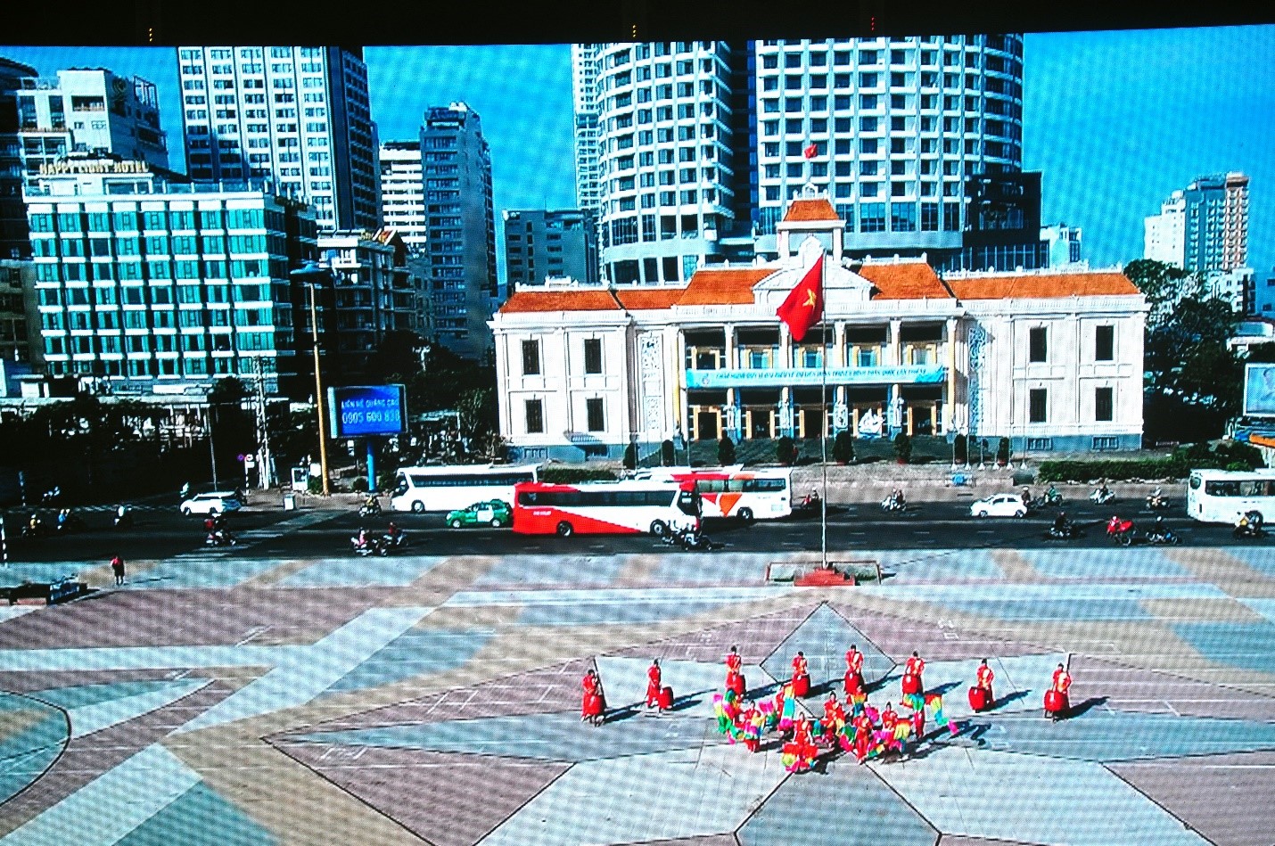 Trung Tâm Hội Nghị 46 Trần Phú Nha Trang, nơi diễn ra Liên Hoan Truyền Hình  (ảnh cắt clip Phóng sự giới thiệu về Liên Hoan Truyền hình)