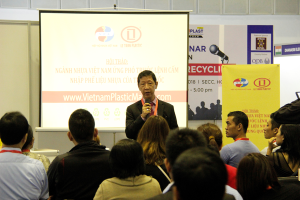 Ông Trần Vũ Lê -Tổng Giám đốc Lê Trần Group chia sẻ về cơ hội của ngành nhựa Việt Nam với lệnh cấm nhập phế liệu nhựa của Trung quốc
