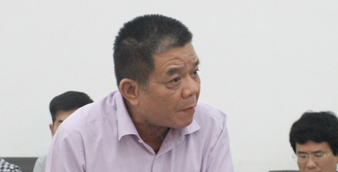 Chủ tịch Hội đồng quản trị BIDV Trần Bắc Hà tại cuộc họp trước thềm Hội nghị Xúc tiến đầu tư và quảng bá du lịch tỉnh Lai Châu lần thứ nhất. Ảnh: Kiều Vui.