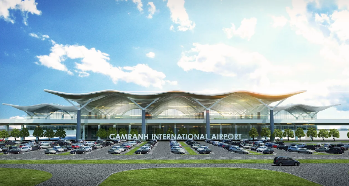 Phối cảnh Nhà ga hành khách quốc tế-Cảng hàng không quốc tế Cam Ranh 