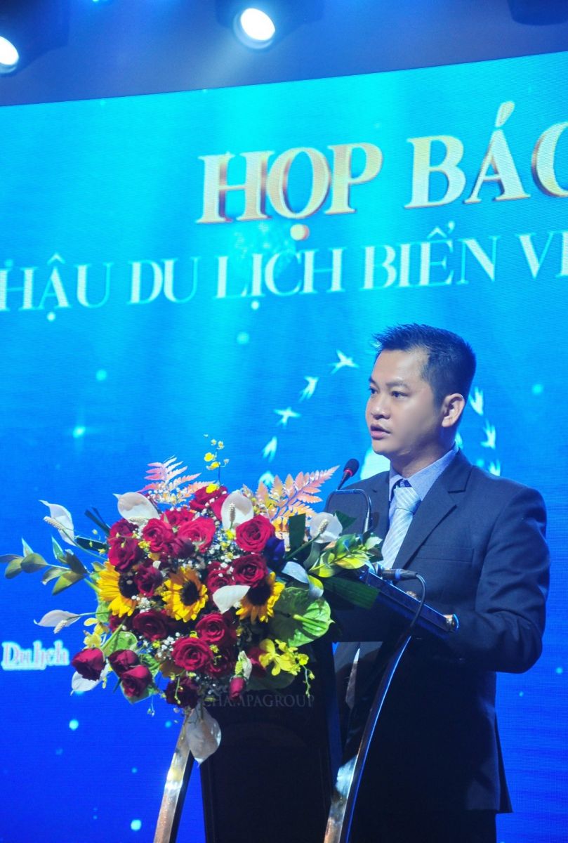 Ông Huỳnh Đức Hòa, Giám Đốc CôngTy HUNKY DORY Việt Nam, Trưởng Ban Tổ chức Cuộc thi Hoa Hậu Du Lịch Biển Việt Nam 2022
