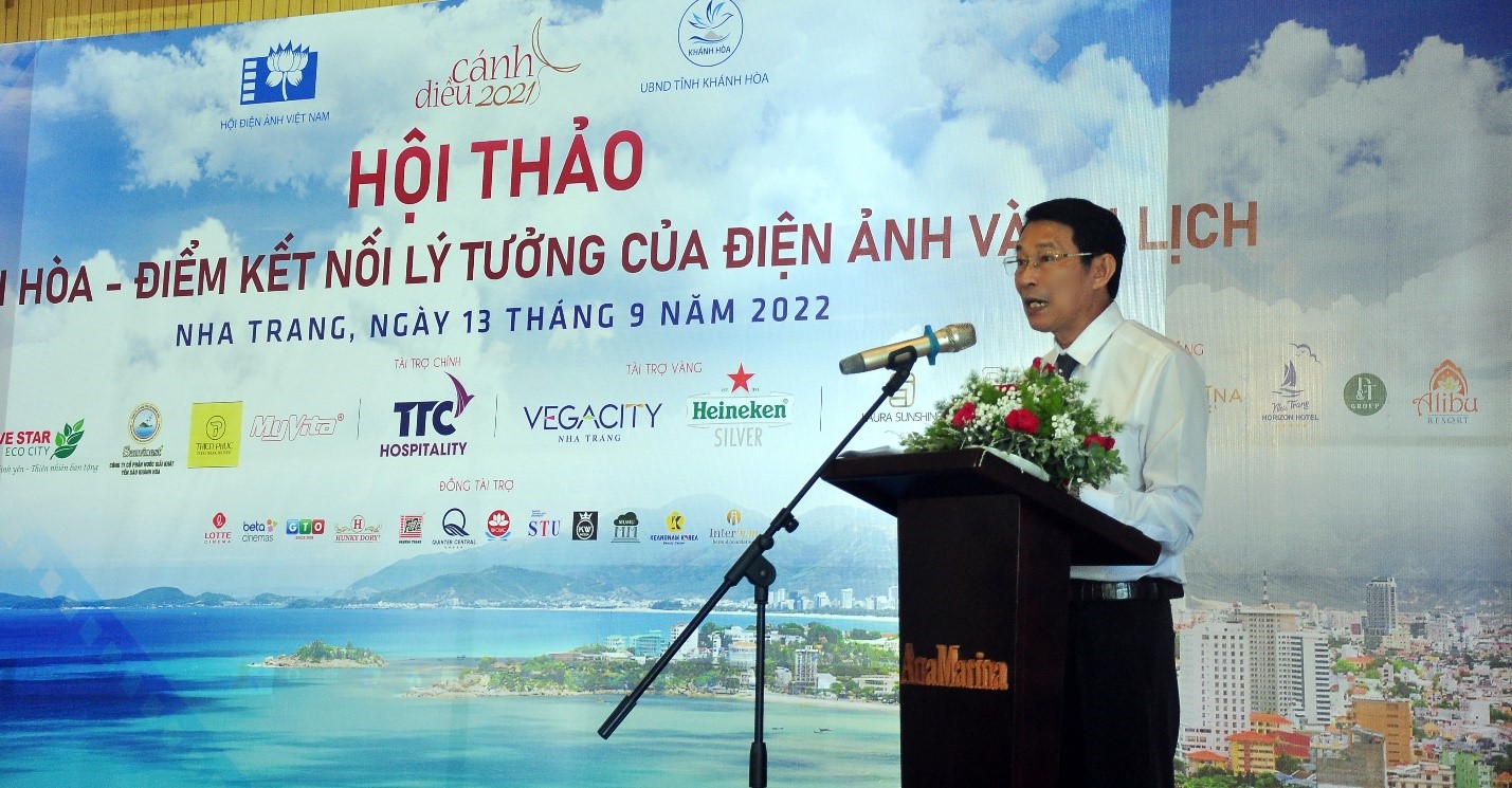  Ông Đinh Văn Thiệu Phó Chủ tịch UBND tỉnh Khánh Hòa phát biểu chào mừng