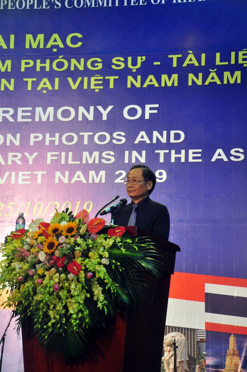 Ông Nguyễn Đắc Tài P. Chủ tịch UBND tỉnh Khánh Hòa phát biểu chào mừng 