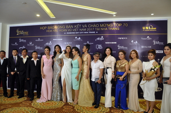Các nhà tài trợ cho cuộc thi nhan sắc Hoa Hậu Hoàn Vũ Việt Nam 2017 và các Hoa Hậu