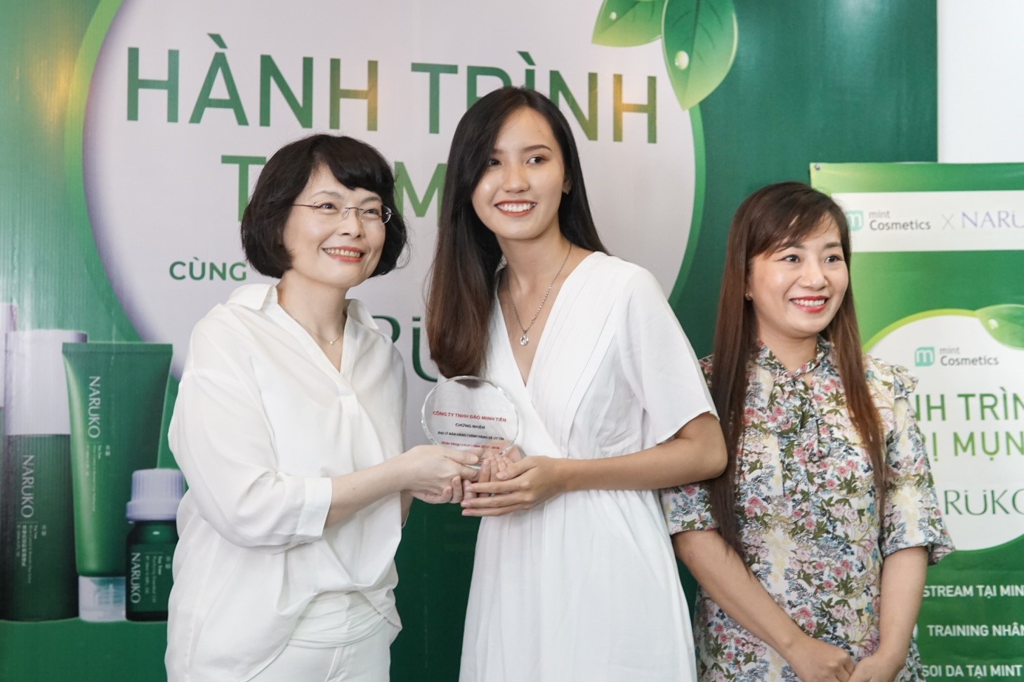 Chứng nhận Mint là đại lý uy tín phân phối các sản phẩm Naruko Việt Nam