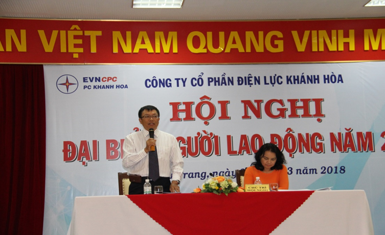 Ông Nguyễn Cao Ký, Tổng Giám đốc Điện Lực Khánh Hòa trả lời kiến nghị của  người Lao động