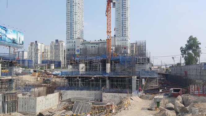 Dự án Gateway Thao Dien hiện đã hoàn thành pháp lý để bán căn hộ với khách hàng - Ảnh: Huy Đàm 