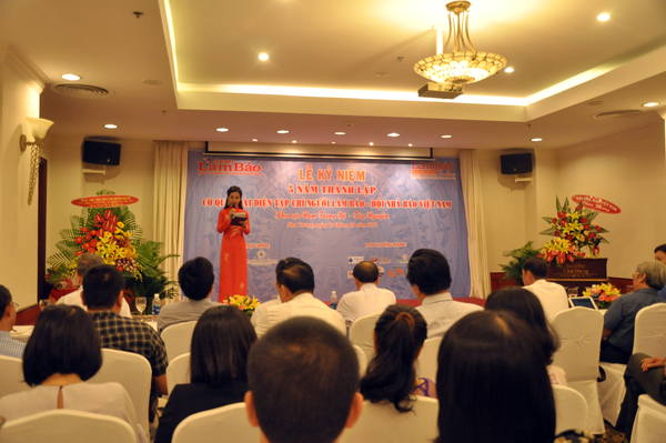Toàn cảnh lễ kỉ niệm 5 năm ngày thành lập Cơ quan đại diện TC Người Làm Báo Việt Nam Khu vực Nam Trung bộ - Tây nguyên