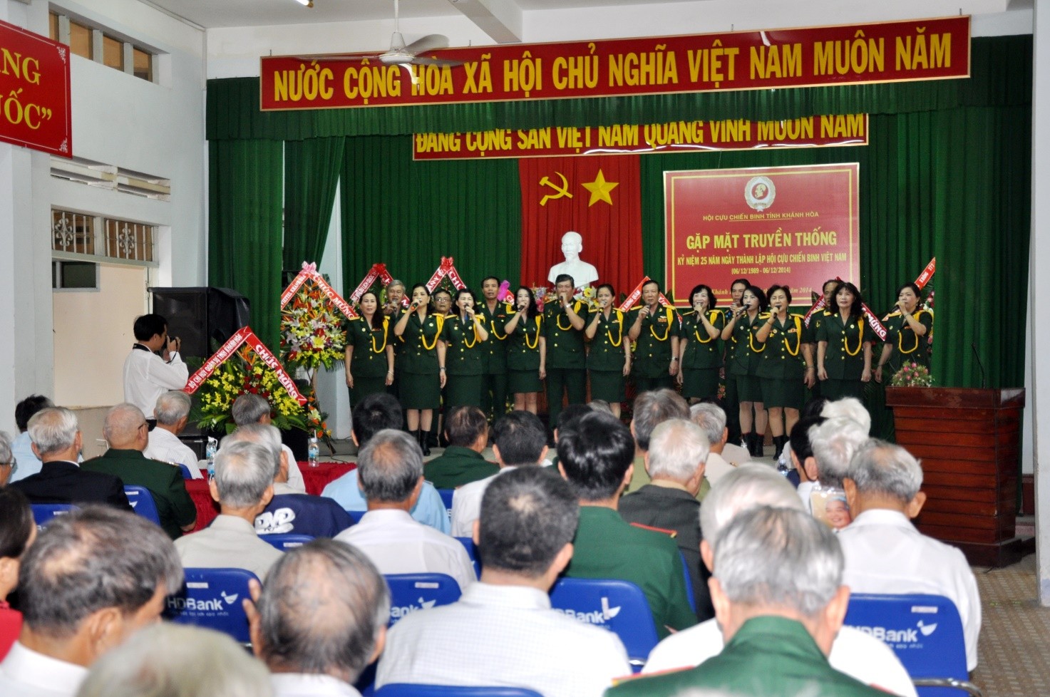 Chương trình biểu diễn phục vụ Gặp mặt Truyền thống Hội CCB Khánh Hòa