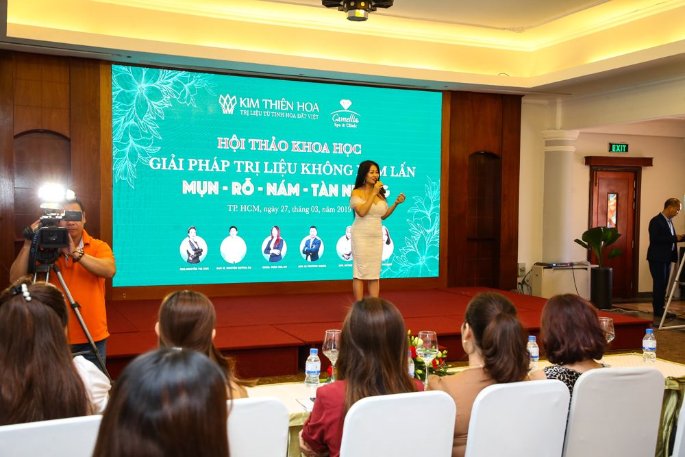 Bà Trần Trà My - Giám đốc Kinh doanh Thiên Kim Hoa Group