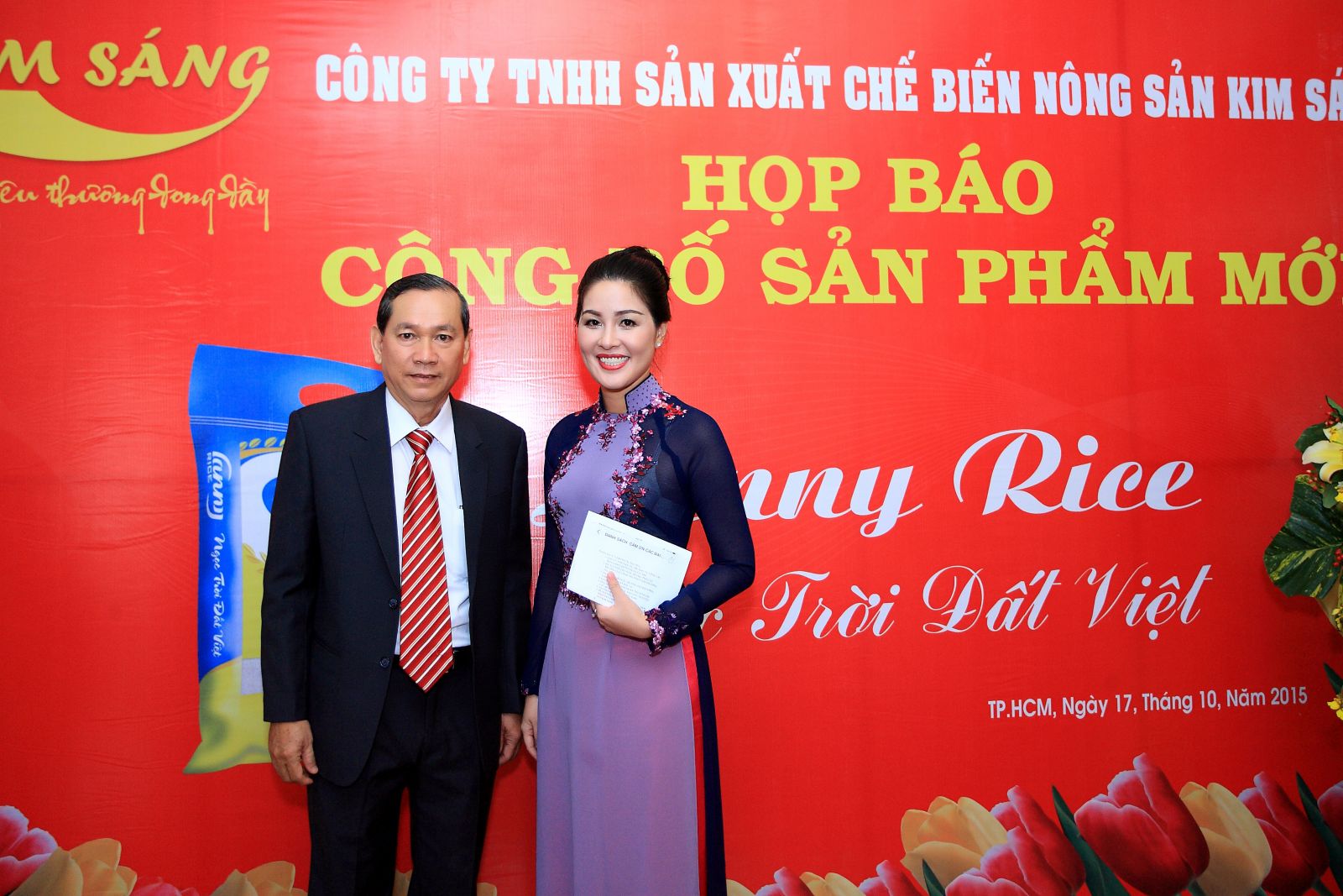 Buổi họp báo công bố sản phẩm Gạo Lanny Rice
