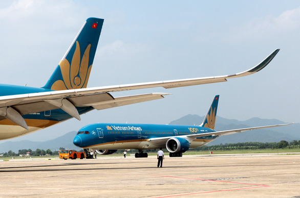Đại diện Vietnam Airlines khẳng định không có hãng hàng không nào của Việt Nam có lãi từ kinh doanh vận tải - Ảnh: TUẤN PHÙNG