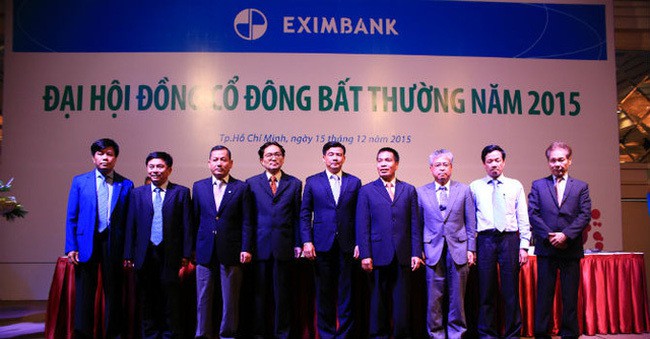 Đại hội đồng cổ đông bất thường vào cuối năm 2015 đã bầu chọn ông Lê Minh Quốc vào vị trí Chủ tịch Eximbank.