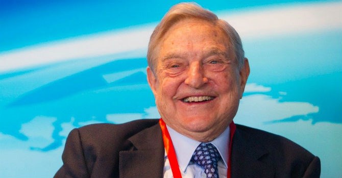 George Soros là nhà quản lý quỹ đầu cơ giàu nhất ở Mỹ. Ảnh: Getty Images / ChinaFotoPress.