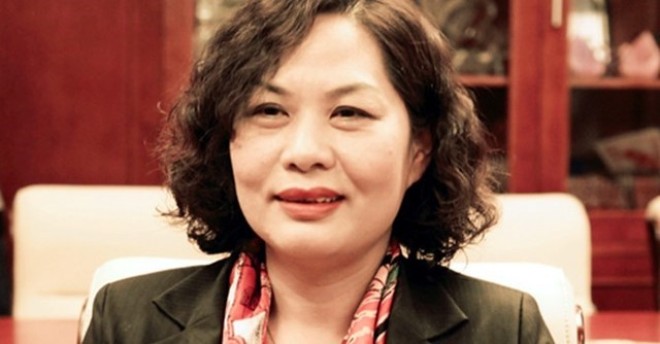 Bà Nguyễn Thị Hồng, Phó Thống đốc NHNN.