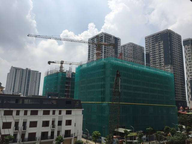 Các dự án chung cư mới đang mọc lên quanh trục đường Nguyễn Tuân