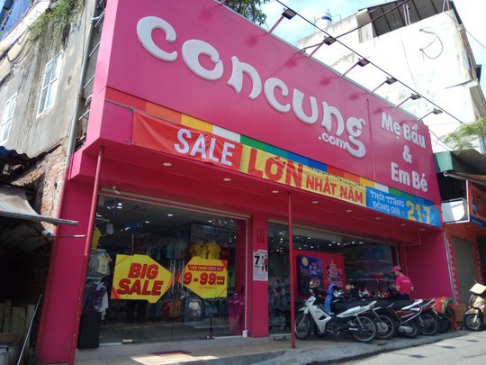 Một cửa hàng của Công ty Cổ phần Con Cưng ở Hà Nội