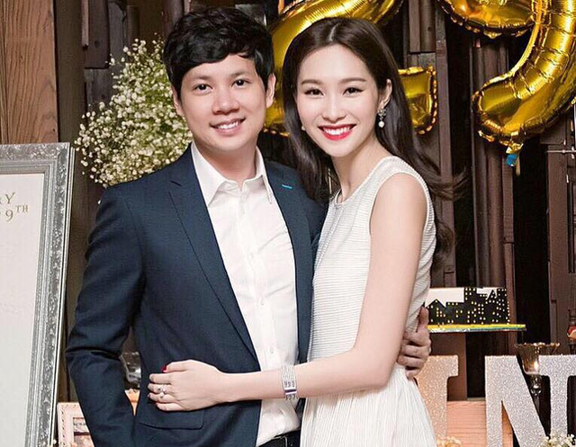 Trung Tín kết hôn với hoa hậu Thu Thảo vào năm 2017.