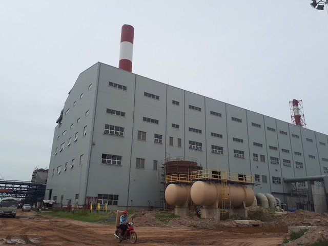 Nhà máy nhiệt điện Thái Bình 2 do PVN làm chủ đầu tư. Ảnh: Lương Bằng