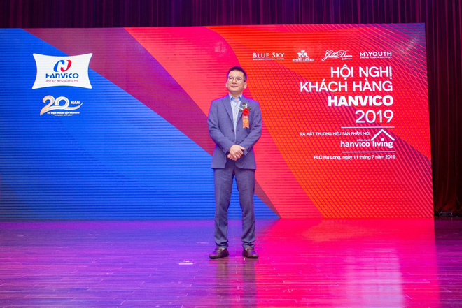 Ông Phạm Thanh Tùng trong buổi Hội nghị Khách hàng 2019