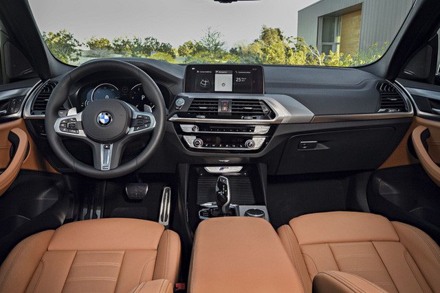 BMW X3 bản cao cấp nhất được trang bị gói thể thao và nhiều trang bị hiện đại. Ảnh minh hoạ.
