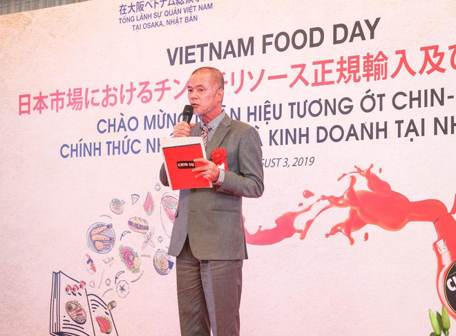 Ông Phạm Hồng Sơn – Phó Tổng Giám đốc, đại diện Công ty cổ phần hàng tiêu dùng Masan đang phát biểu trong sự kiện