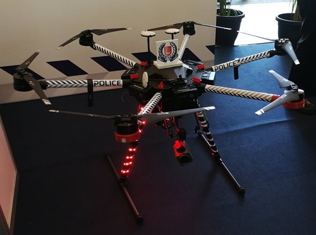 Drone giúp cảnh sát truy bắt tội phạm dễ dàng hơn.
