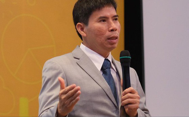 Ông Nguyễn Đức Tài tại cuộc họp Đại hội cổ đông thường niên Thế Giới Di Động 2019 - Ảnh: Hải Đăng