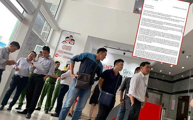 Các doanh nghiệp ngành hàng may mặc của Big C VN phản đối quyết định của Tập đoàn Thái Lan (ảnh lớn). Thông báo của Central Group gửi đến các đối tác trong ngành may mặc của VN. Ảnh: THU HÀ