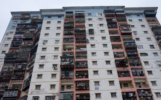 Tình trạng chung cư xuống cấp khiến các căn hộ mất giá