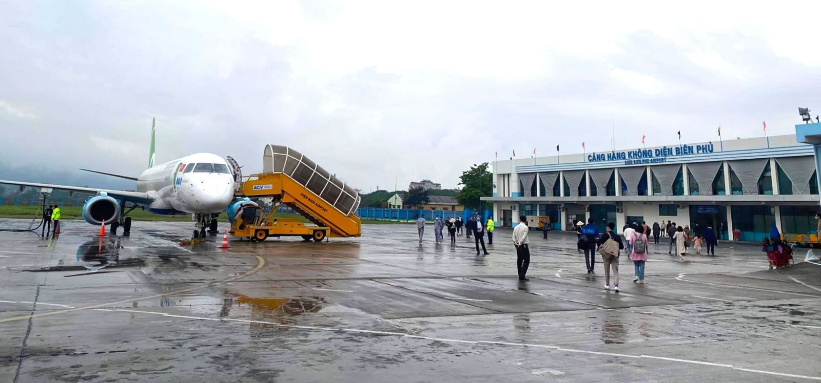 Sân bay Điện Biên Phủ là một trong số ít dự án sân bay xây mới được triển khai gần đây, do nguồn vốn ACV thực hiện  MAI HÀ