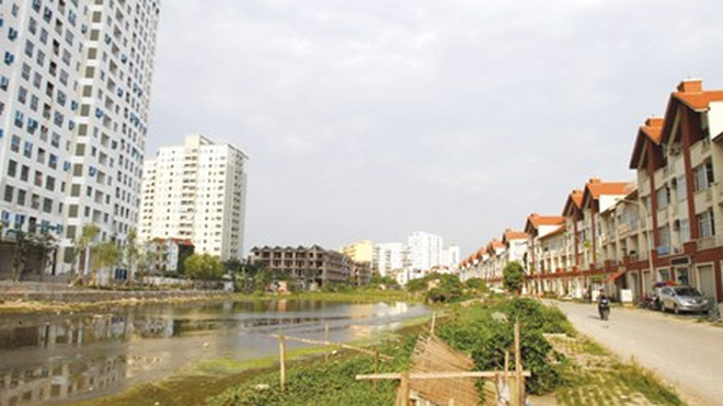 Khu đô thị Mỗ Lao, Hà Nội được điều chỉnh quy hoạch đến 23 lần. Ảnh: Như Ý
