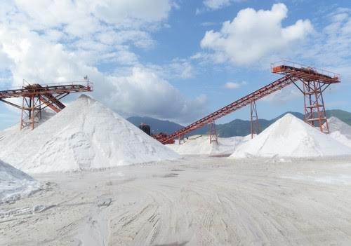 Nhà máy chế biến cát Bình Thuận do Bidico là chủ sở hữu