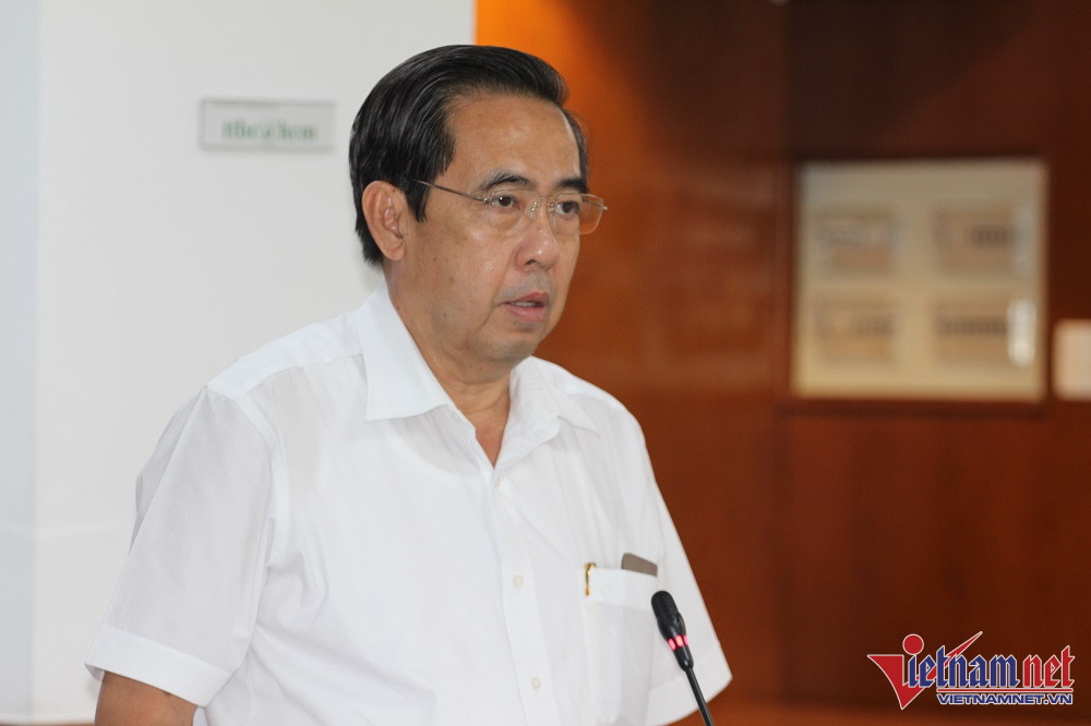  Phó Giám đốc Sở LĐ-TB&XH Nguyễn Văn Lâm tại họp báo. (Ảnh: Thành Nhân)