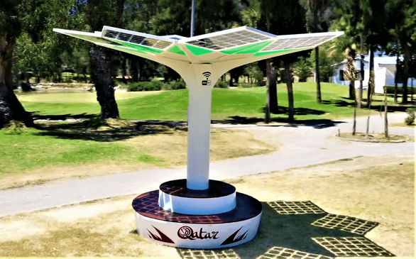 Công nghệ ElPalm giúp mọi người truy cập Internet - Ảnh: I LOVE QATAR