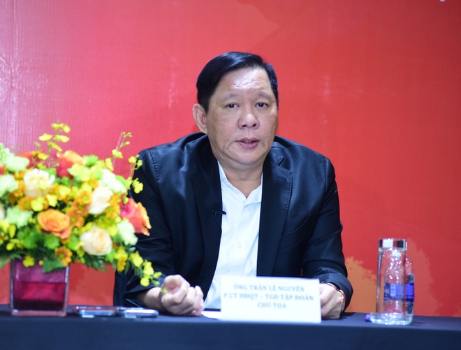 CEO Trần Lệ Nguyên tự tin về dòng tiền của doanh nghiệp để chia cổ tức đặc biệt. Ảnh: H.L.