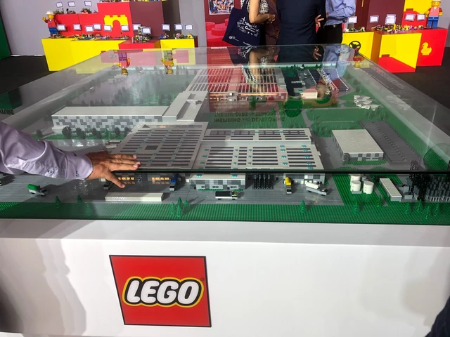 Nhà máy LEGO ở thành phố Kladno, Cộng hòa Séc.