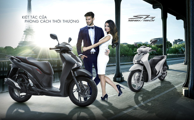 "Đắt như tôm tươi" ở Việt Nam nhưng Honda SH lại ế ẩm, dùng để dọn vệ sinh tại nước ngoài