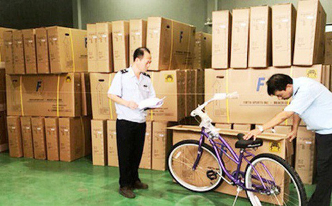 Hải quan tiền vạc hiện nay 313 cái xe đạp điện Trung Quốc gắn mác Made in Vietnam   Tạp chí Tài chính