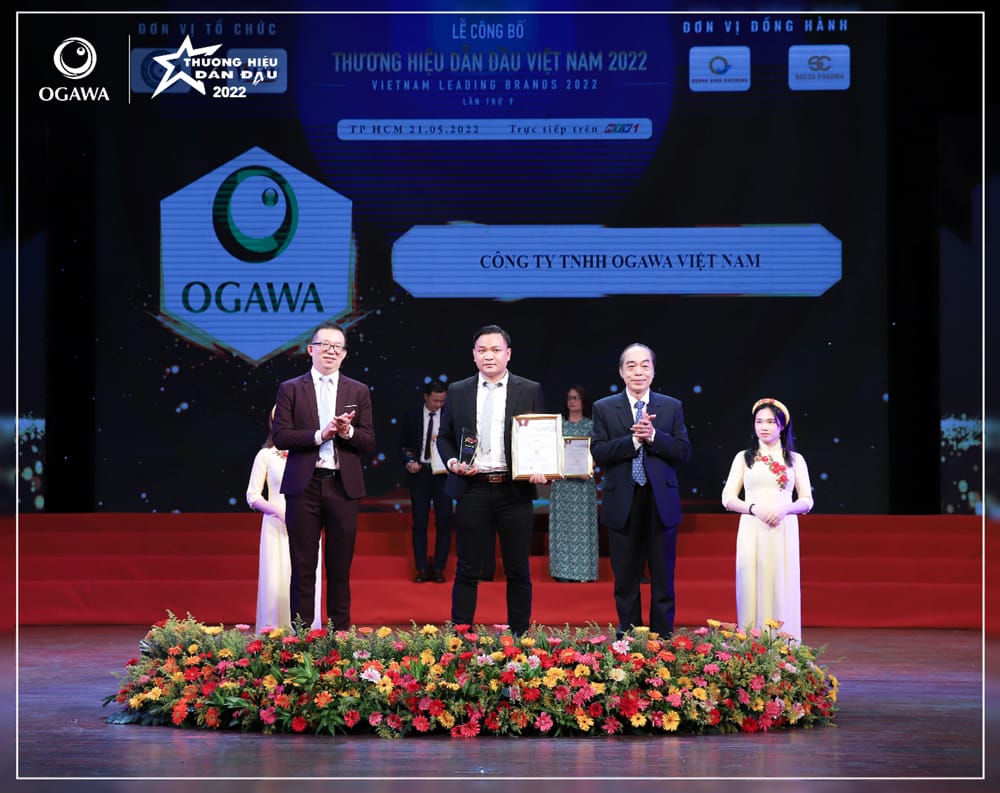 OGAWA - Vinh danh Top 10 Thương hiệu Dẫn đầu Việt Nam 2022