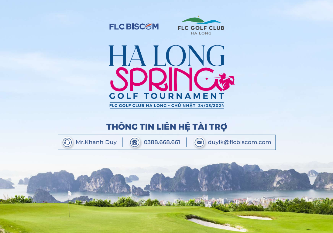 Giải đấu Ha Long Spring Golf Tournament - Mở màn cho mùa golf đầy sôi động 2024