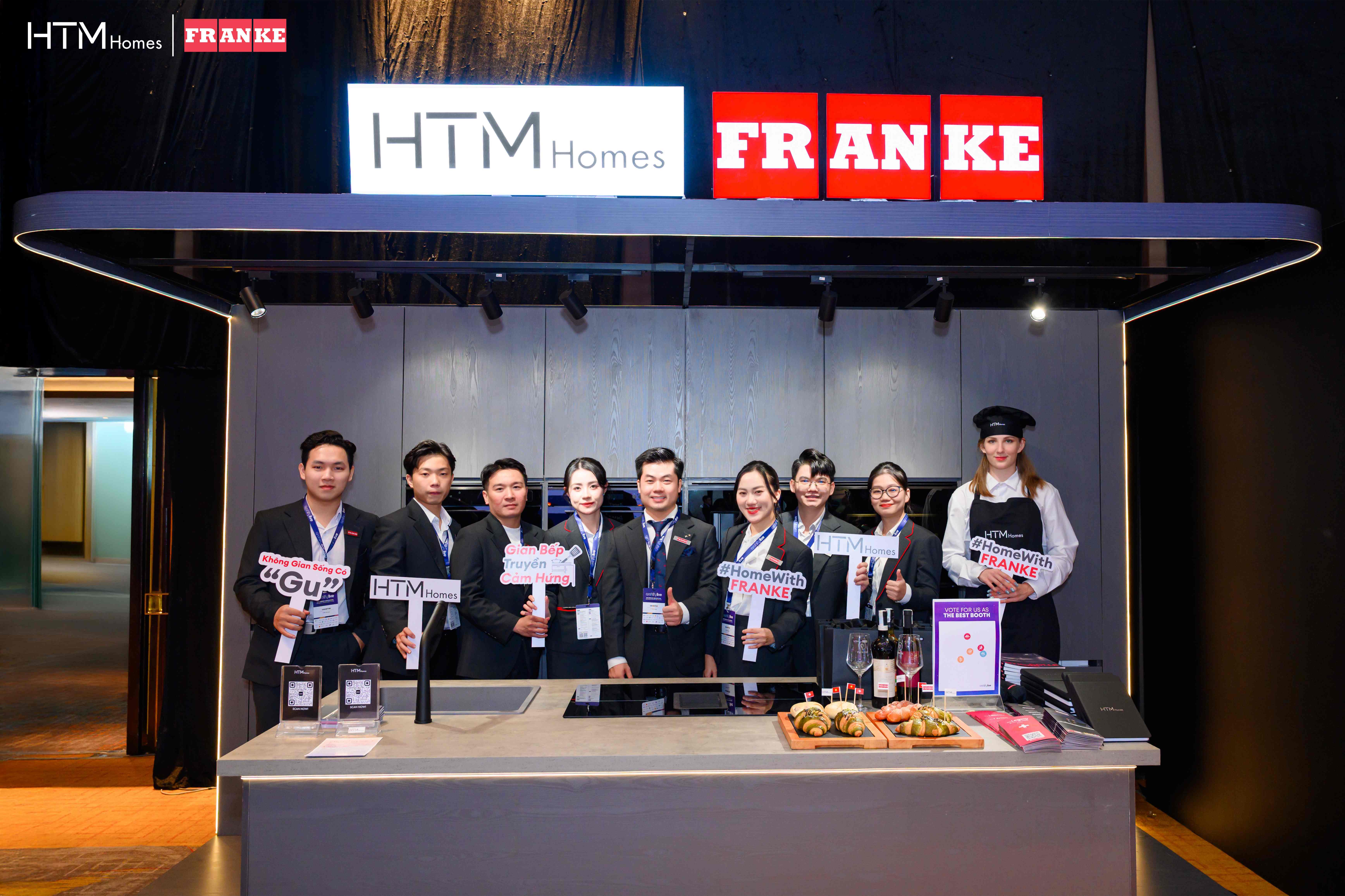 HTM HOMES ĐỒNG HÀNH CÙNG FRANKE LAN TỎA TRIẾT LÝ BỀN VỮNG TẠI TRIỂN LÃM QUỐC TẾ ARCHIFY LIVE 2025