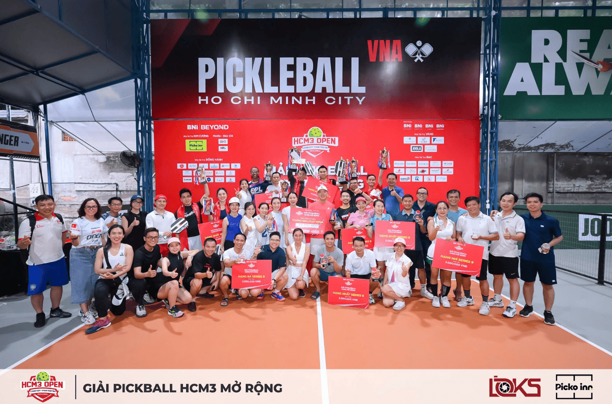 “Chạm Vợt – Chạm Trái Tim”: Giải Đấu Pickleball Doanh Nhân BNI HCM3 Mở Rộng – Sức Khỏe, Kết Nối, Lan Tỏa Giá Trị