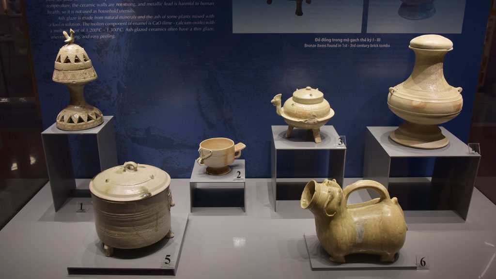 Triển lãm gốm Hán - Việt trong sưu tập tư nhân An Biên tại Bảo tàng Lịch sử Việt Nam  PHONG AN
