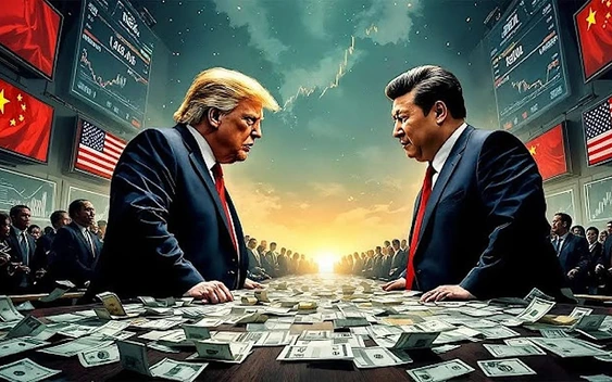 Thương chiến bước vào hồi nóng: Tàu chở hàng Trung Quốc chịu thuế 145% sắp cập cảng, người Mỹ chuẩn bị đón "bão"?